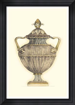 Framed Dusty Urn Sketch IV Print