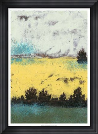 Framed Hedges I Print