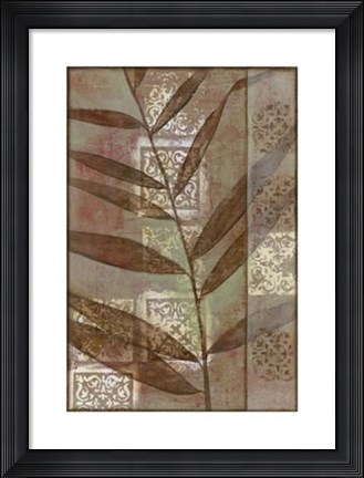 Framed Moroccan Palm II Print