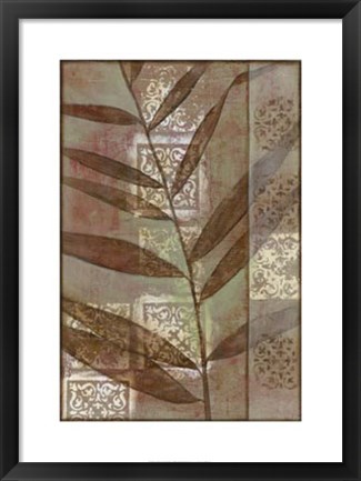 Framed Moroccan Palm II Print