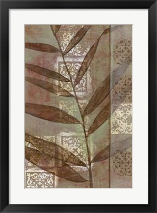 Framed Moroccan Palm II Print