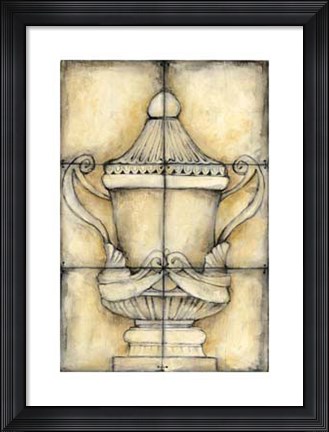 Framed Ceramic Urn II Print
