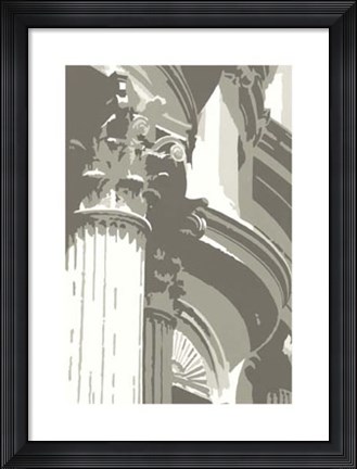 Framed Corinthian Order Print