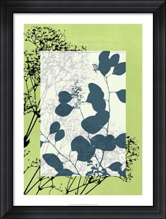 Framed Translucent Wildflowers VIII Print
