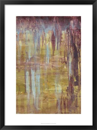 Framed Stalactites II Print