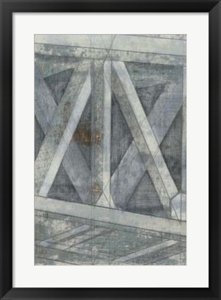 Framed Truss I Print