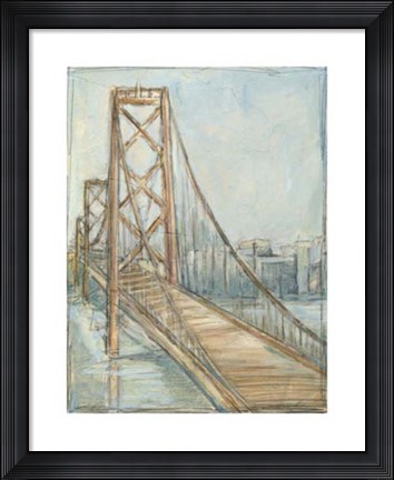 Framed Metropolitan Bridge I Print