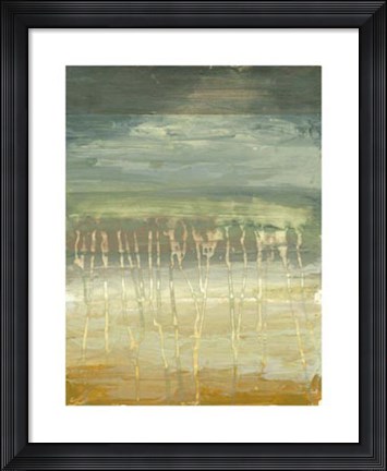 Framed Marine Abstract II Print