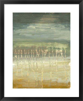 Framed Marine Abstract II Print