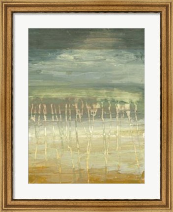 Framed Marine Abstract II Print
