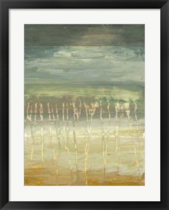 Framed Marine Abstract II Print