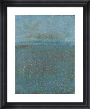Framed Aegean Sea I Print