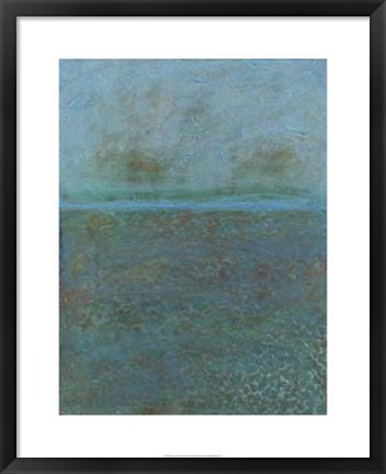 Framed Aegean Sea II Print