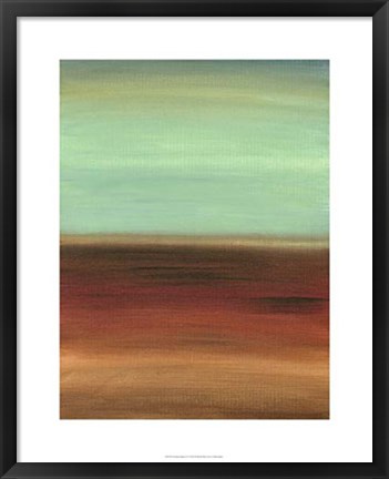 Framed Geologic Sequence I Print