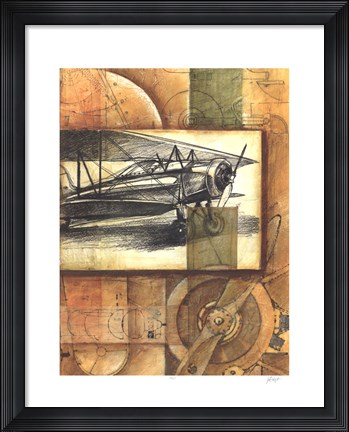 Framed Theory of Flight I Print