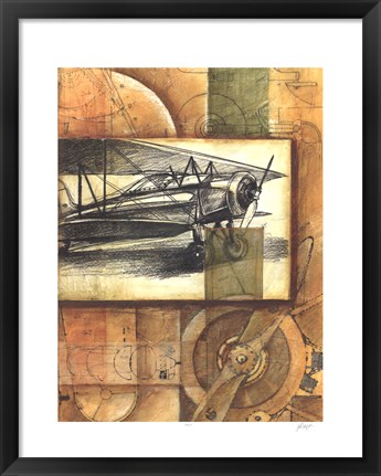 Framed Theory of Flight I Print