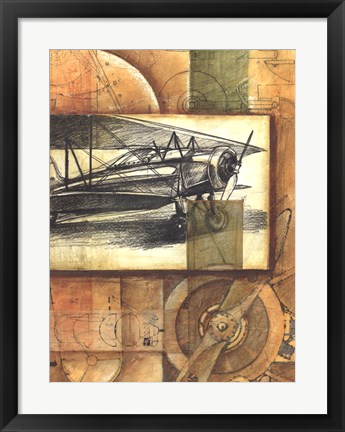 Framed Theory of Flight I Print