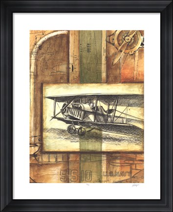 Framed Theory of Flight II Print