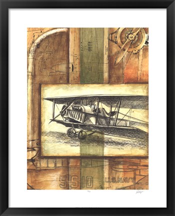 Framed Theory of Flight II Print