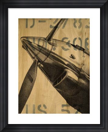 Framed Transcontinental II Print