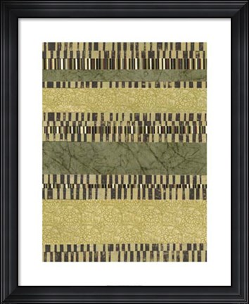 Framed Linear Layers I Print