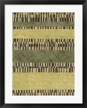 Framed Linear Layers I Print