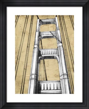 Framed Modern Engineering II Print