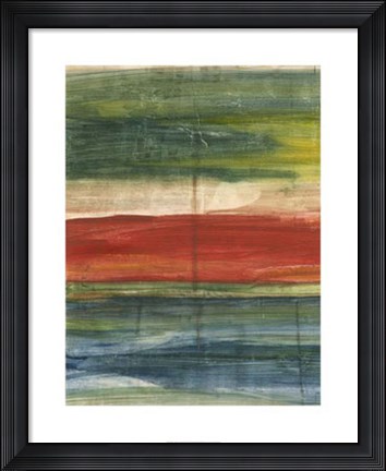 Framed Vibrant Abstract II Print