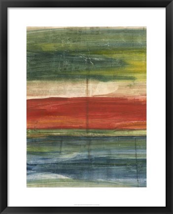 Framed Vibrant Abstract II Print