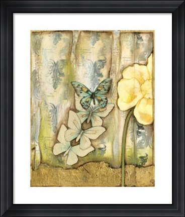 Framed Garden Metamorphosis II Print