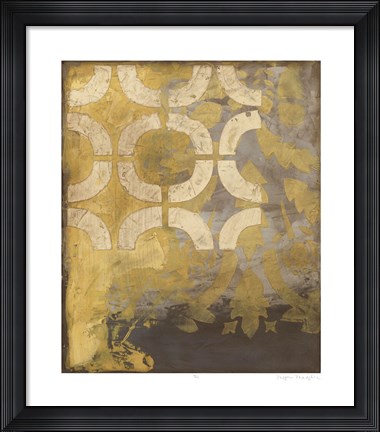 Framed Honeysuckle I Print