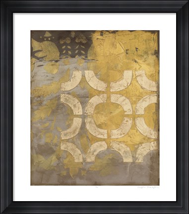 Framed Honeysuckle II Print