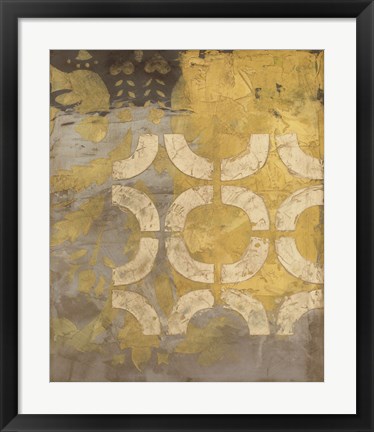 Framed Honeysuckle II Print