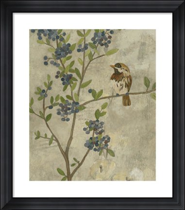 Framed Joyful Garden II Print