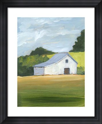 Framed Rural Landscape I Print