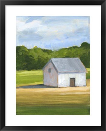 Framed Rural Landscape II Print