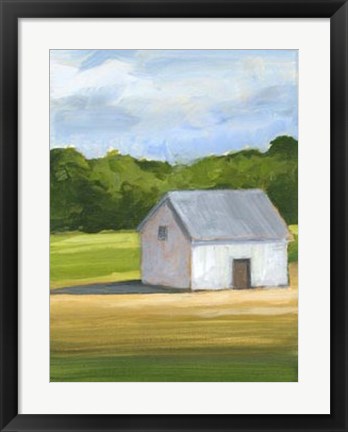 Framed Rural Landscape II Print