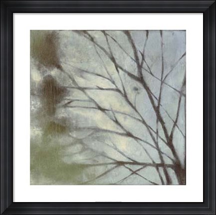 Framed Diffuse Branches I Print