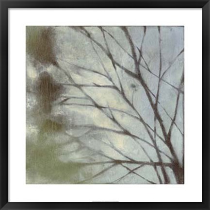 Framed Diffuse Branches I Print