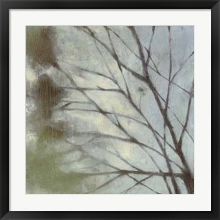 Framed Diffuse Branches I Print