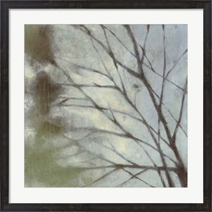 Framed Diffuse Branches I Print