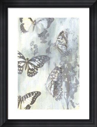 Framed Flutter I Print