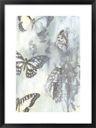 Framed Flutter I Print