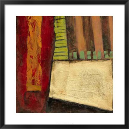 Framed Dynamic Abstraction II Print