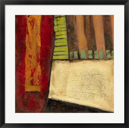 Framed Dynamic Abstraction II Print
