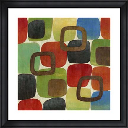 Framed Revelry II Print