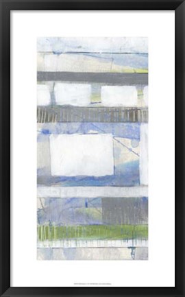 Framed Fluid Neutrals I Print