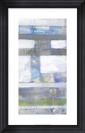 Framed Fluid Neutrals II Print