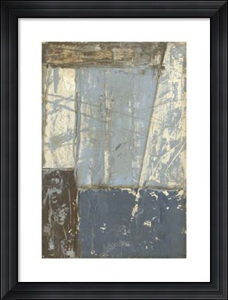 Framed Urban Layout I Print