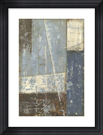 Framed Urban Layout II Print